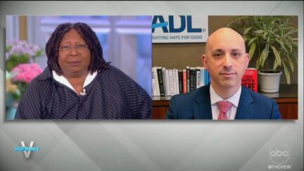 Whoopi Goldberg spoke with Anti-Defamation League CEO Jonathan Greenblatt on The View