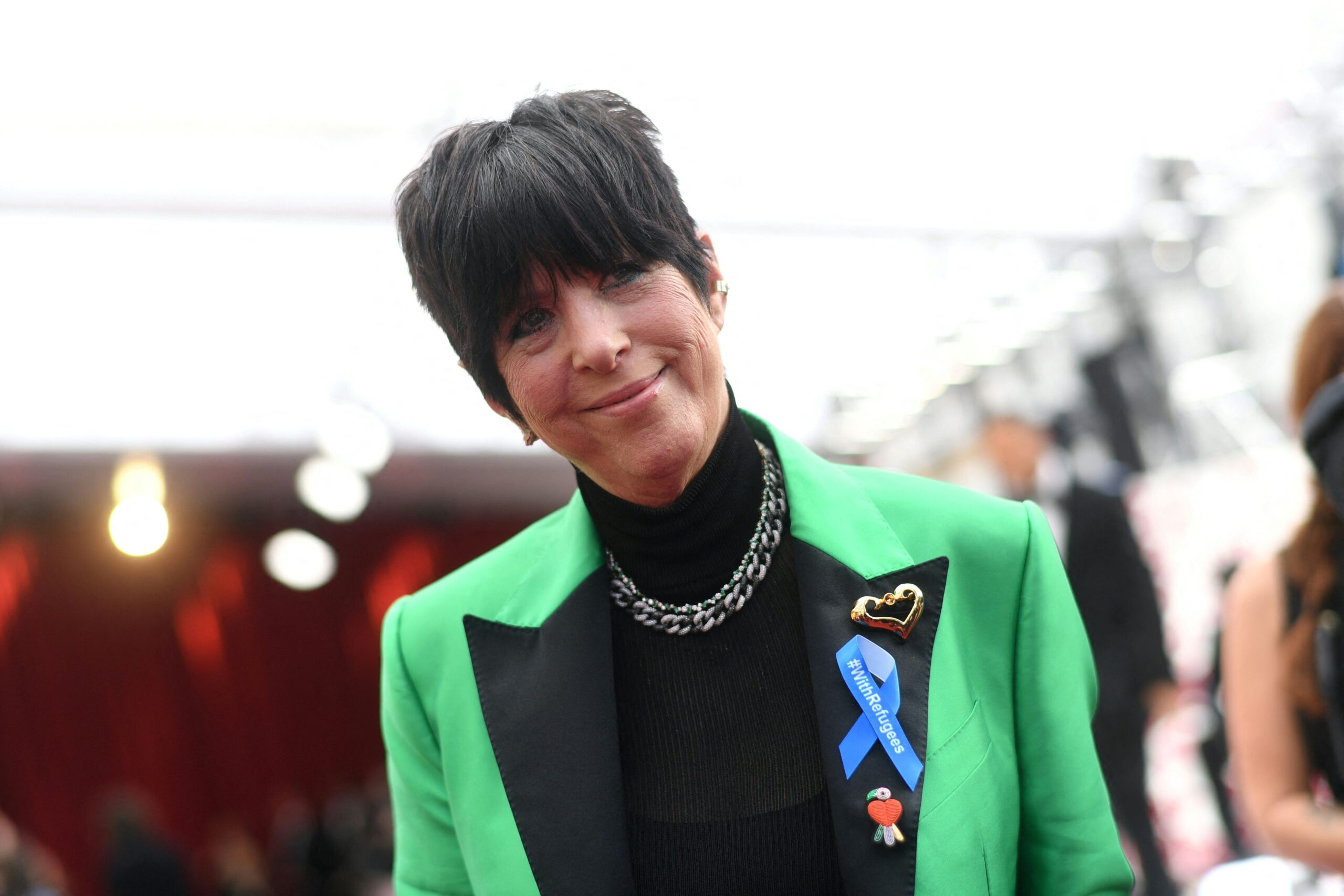 US songwriter Diane Warren attends the 94th Oscars at the Dolby Theatre in Hollywood,