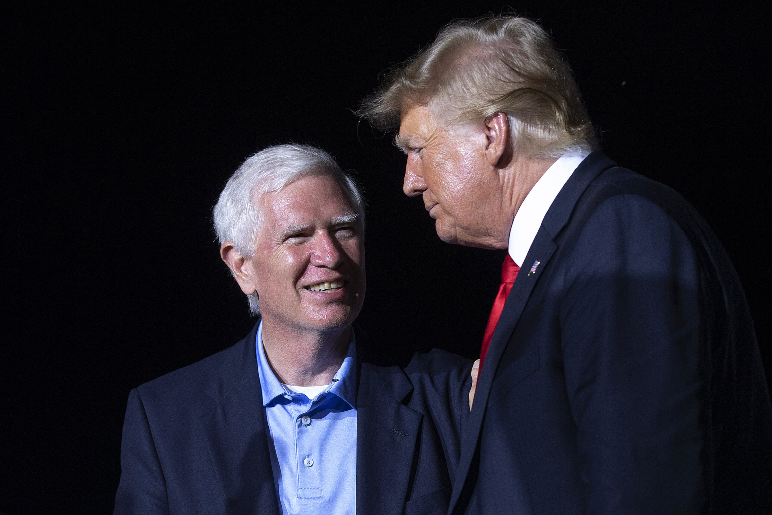 Mo Brooks and Donald Trump