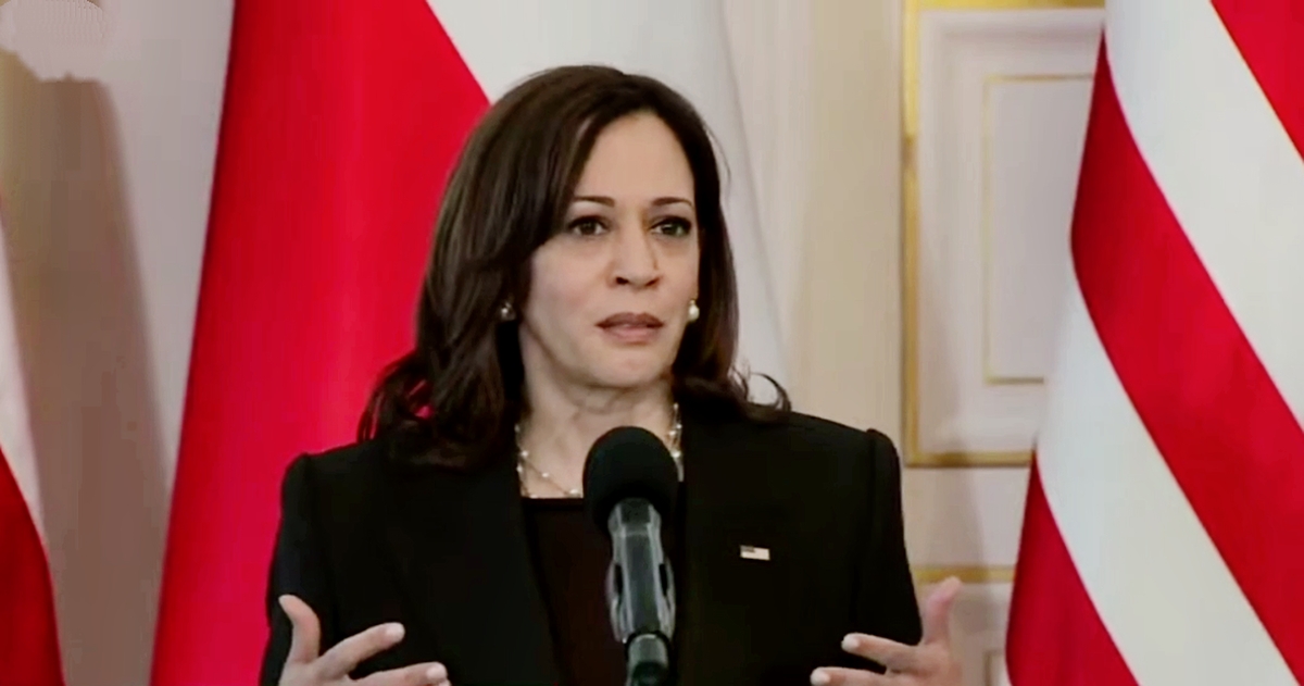 Kamala Harris Poland joint press conference