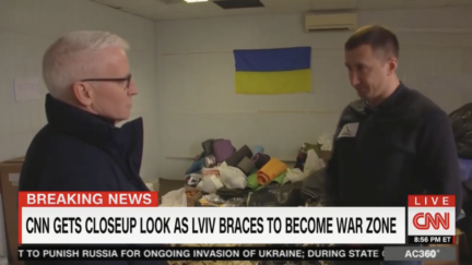 Ukrainian Man Shares Message for Putin With Anderson Cooper