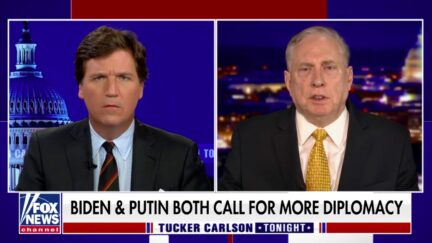 Tucker Carlson and Doug Macgregor