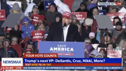 Donald Trump at Save America Rally