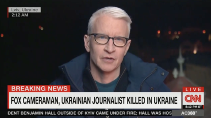 Anderson Cooper Calls Killed Fox News Cameraman ‘Colleague’
