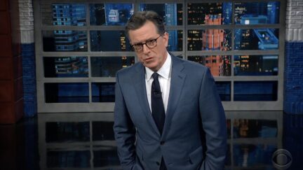 Stephen Colbert rips Peter Doocy on Late Show