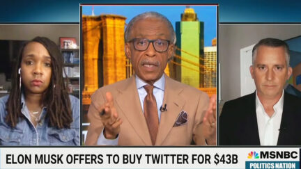 Al Sharpton and Danielle Moodie Say Elon Musk a Danger to Free Speech
