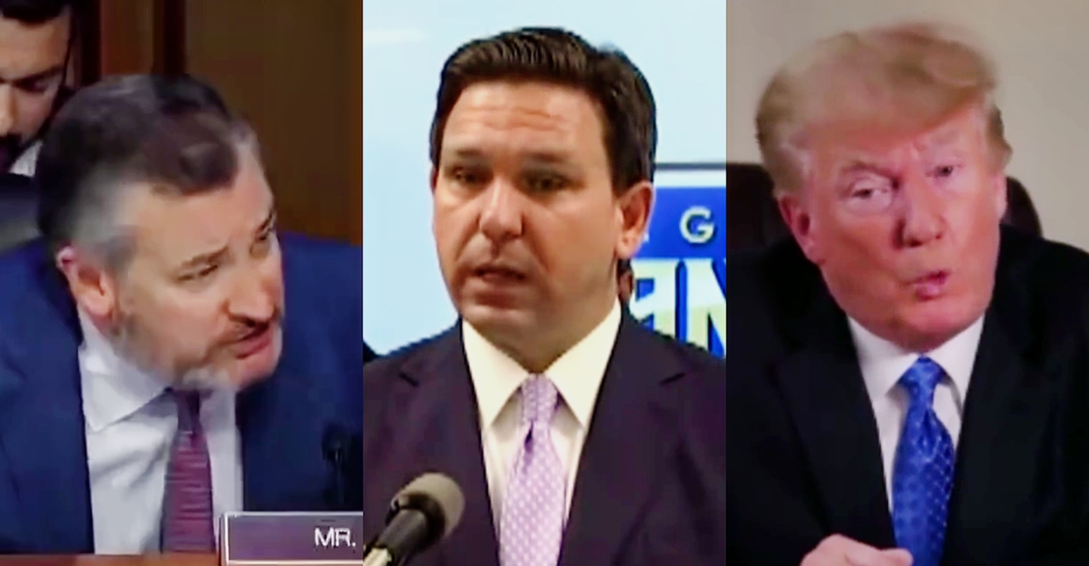 DeSantis Absolutely Clobbers Ted Cruz in Texas Primary Poll — But Trails Trump By More Than Double