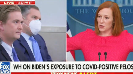 Doocy Psaki Covid Biden Pelosi