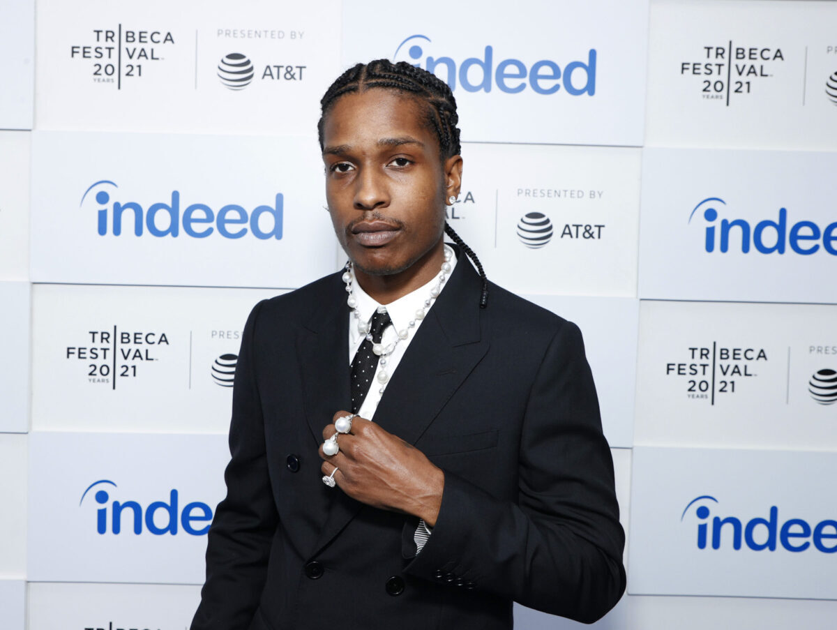 Asap Rocky at "Stockholm Syndrome" Premiere - 2021 Tribeca Festival