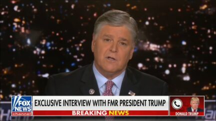 Sean Hannity Interviews Trump