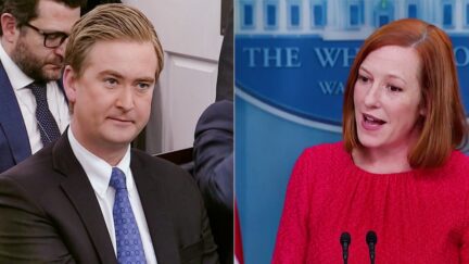 Jen Psaki Mocks Peter Doocy's Question About Texas Busing Migrants to DC