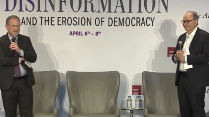 Jeffrey Goldberg Says Disinformation Conference Hit by Disinformation