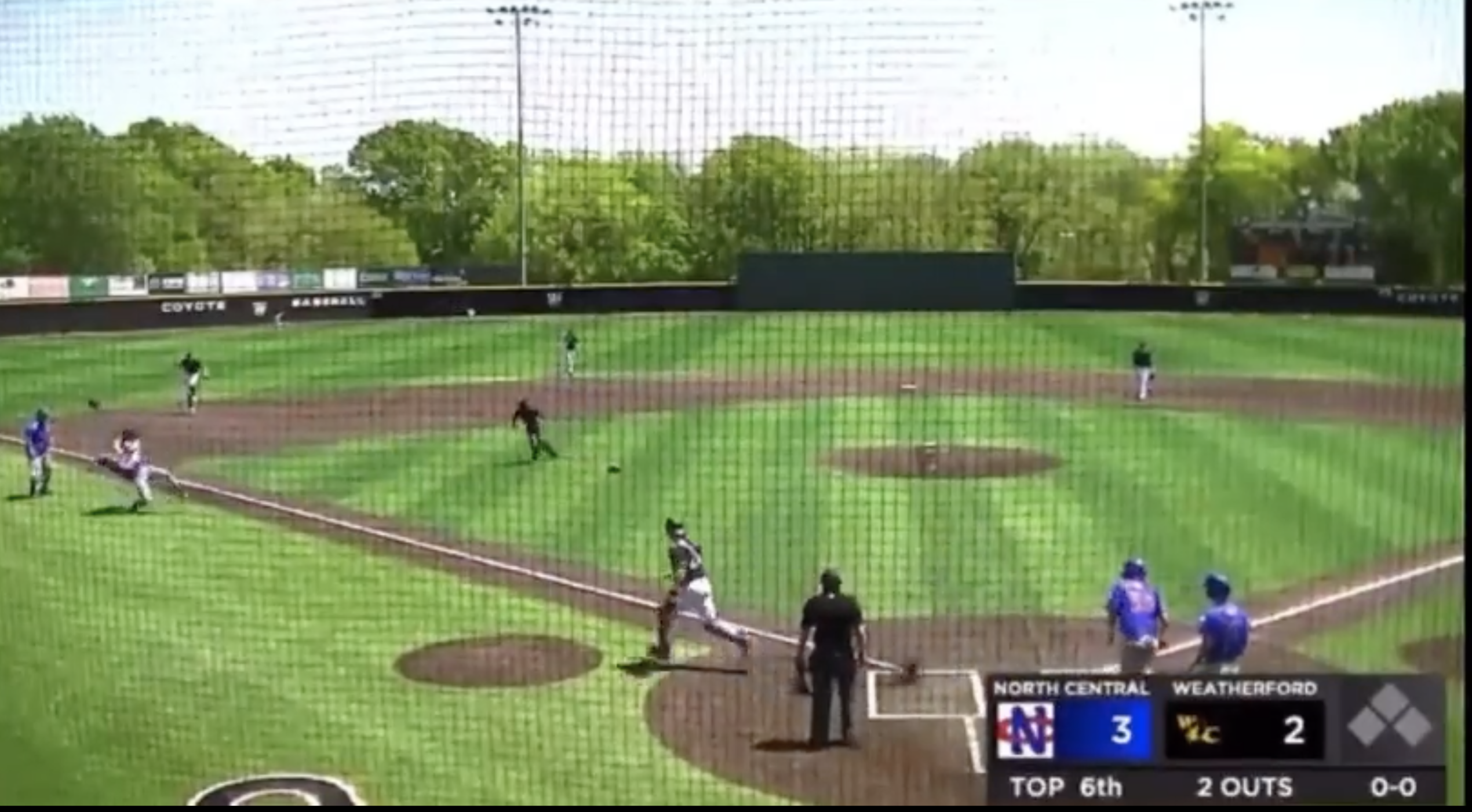 College Baseball - Zero Home Run