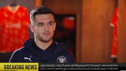 Jack Daniels Becomes First Openly Gay U.K. Soccer Player Since 1990