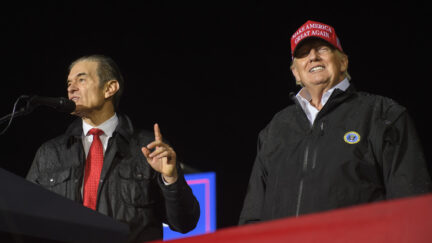 Mehmet Oz and Donald Trump