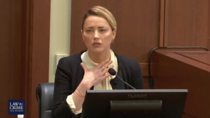 Amber Heard at defamation trial