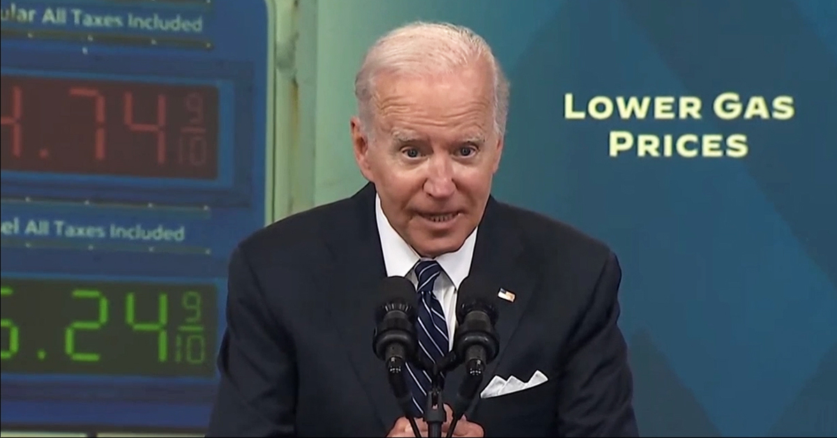 Biden Blames Gas Stations for Prices