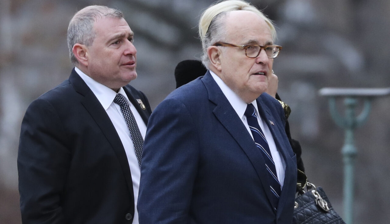 Lev Parnas and Rudy Giuliani