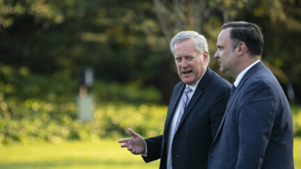 Mark Meadows and Dan Scavino