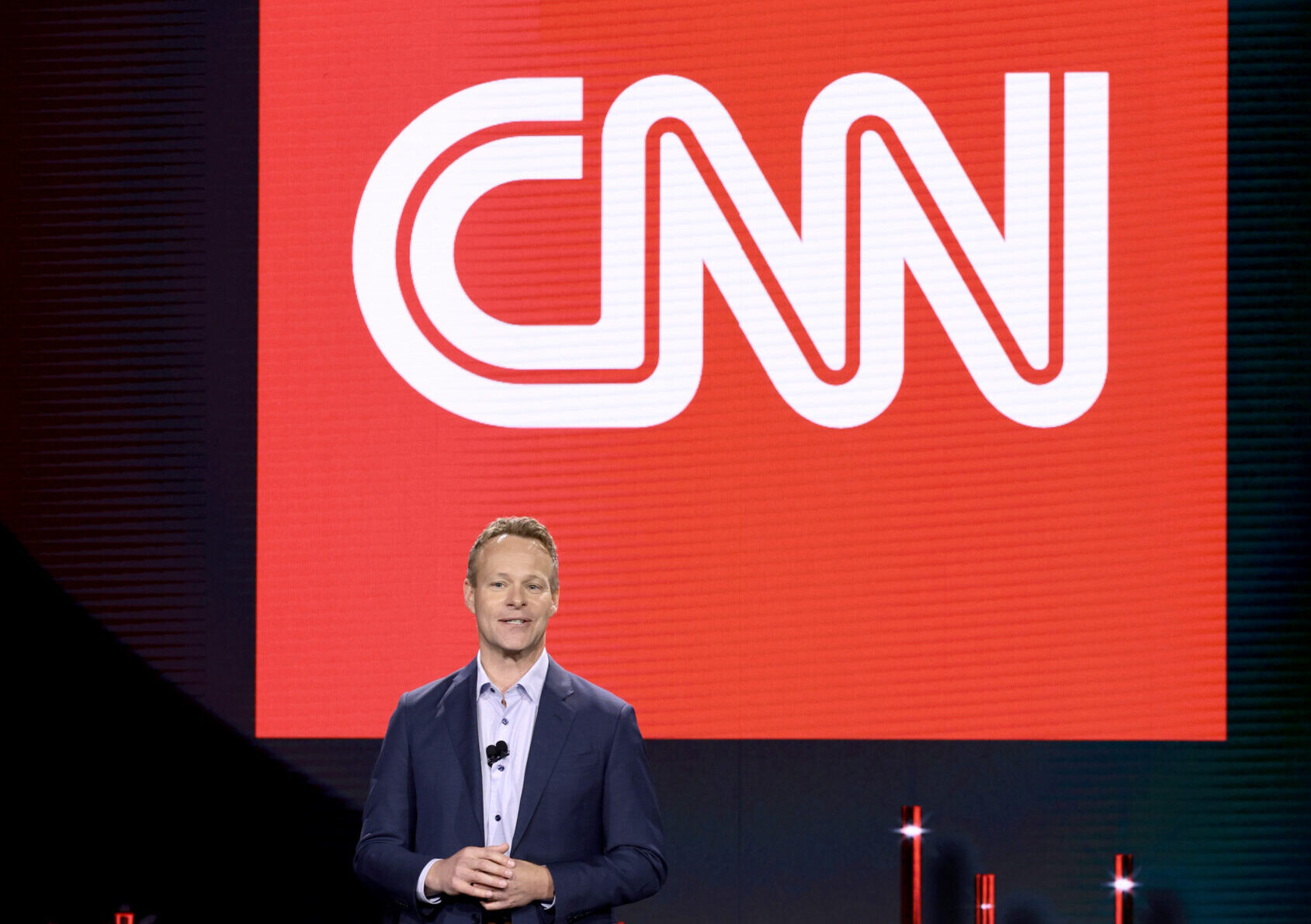 Chris Licht at CNN's Upfront