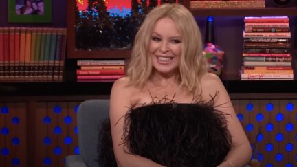 Kylie Minogue on Andy Cohen's WWHL