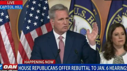 Kevin McCarthy talking about Jan. 6