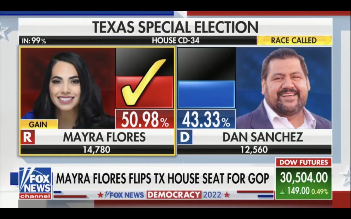 mayra flores victory