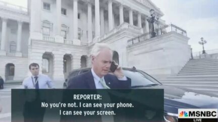 Ron Johnson on the phone but not