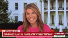 Nicolle Wallace giggling