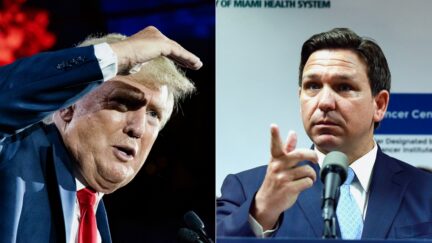 Trump Touts Outlier Poll Showing Him Crushing DeSantis 54% - 12% After Bombshell New Hampshire Poll