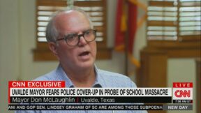 uvalde mayor don mclaughlin warns of police cover up on CNN