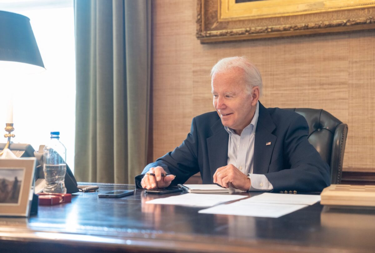 ‘Keeping Busy!’ Biden Tweets Photo, Says He’s ‘Doing Great’ in First Public Update After Covid Diagnosis