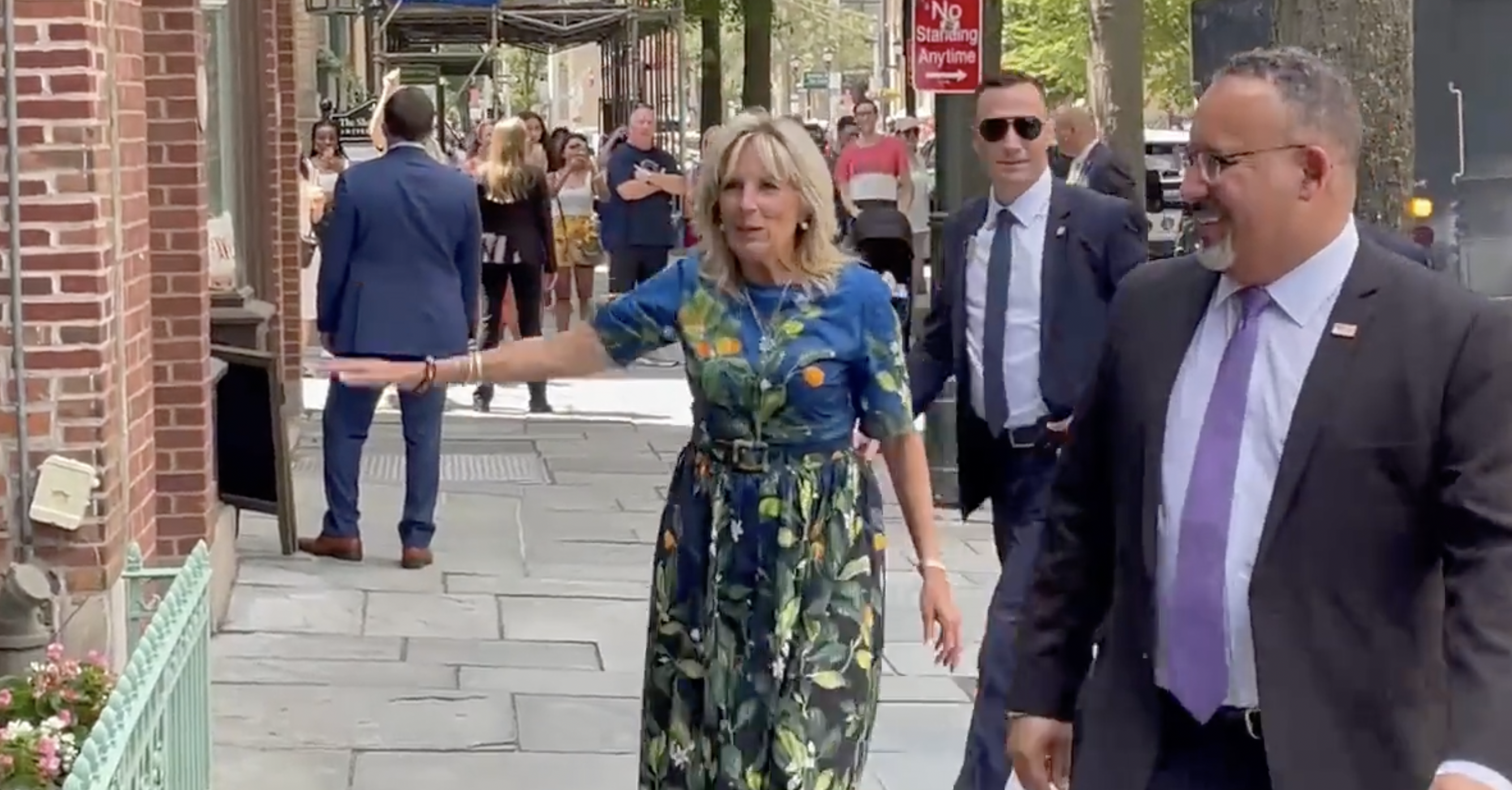 Heckler Tells Jill Biden Her Husband is the 'Worst President We've Ever Had'