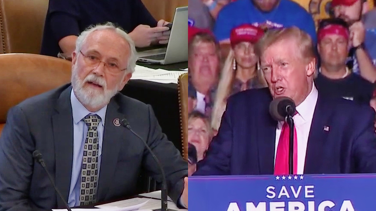 Dan Newhouse Donald Trump split image