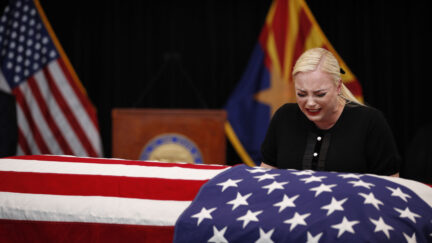 Meghan McCain grieving for herr father