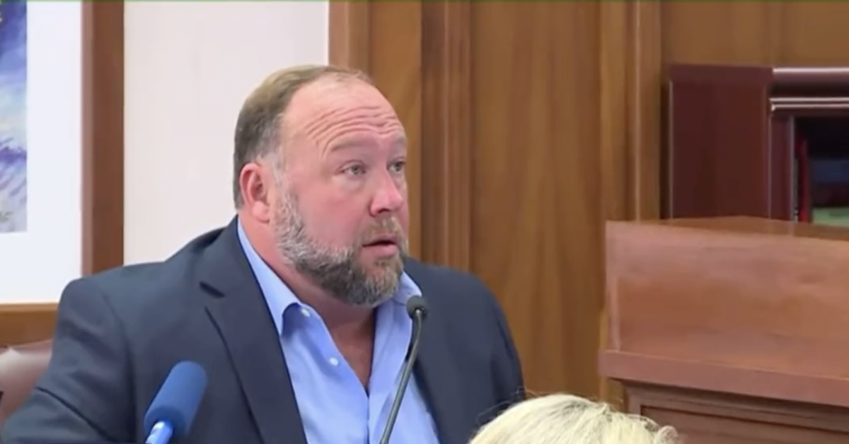 Alex Jones Accused of Perjury Over Accidentally Sent Text Messages