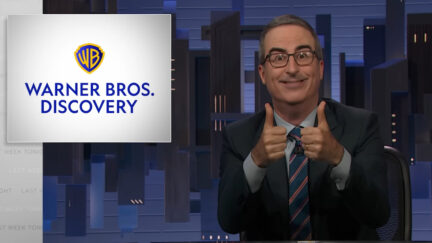 John Oliver Takes Swipe at 'Business Daddy' Warner Bros. Discovery