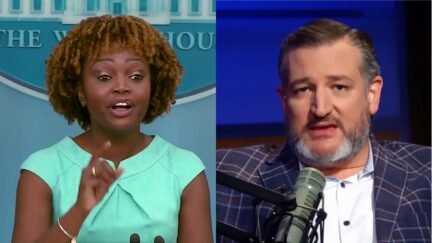 Biden Spox Jean-Pierre Tears Into Trump Over Family Separation While Smacking Down Ted Cruz Invitation to Border