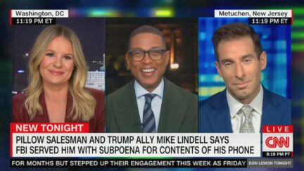 Don Lemon Laughs at Mike Lindell getting confronted by FBI at Hardee's