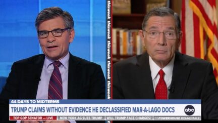 George Stephanopoulos Grills John Barrasso on This Week