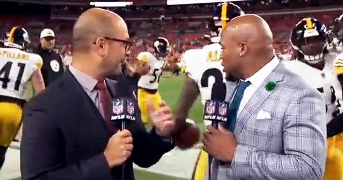 Steve Smith Became Agitated During Pregame Show