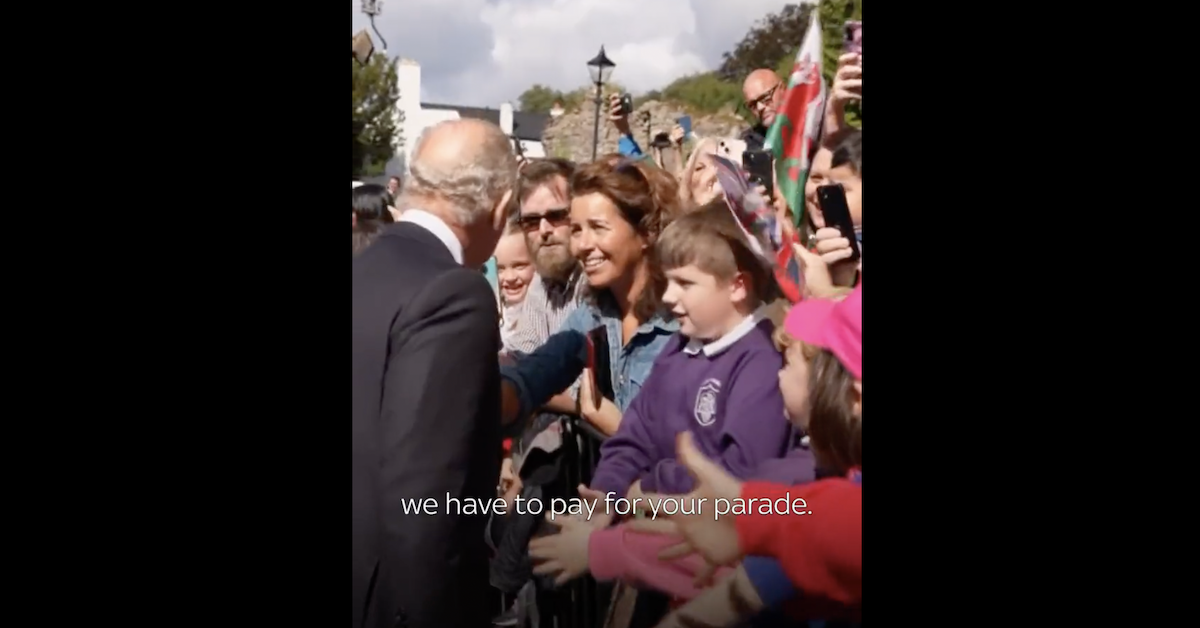 King Charles Heckled While Visiting Mourners