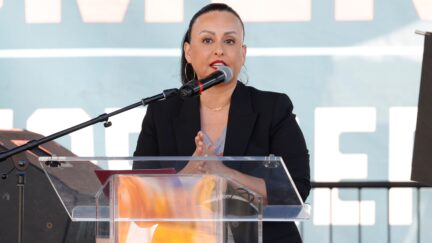 Nury Martinez attends Women's March Action