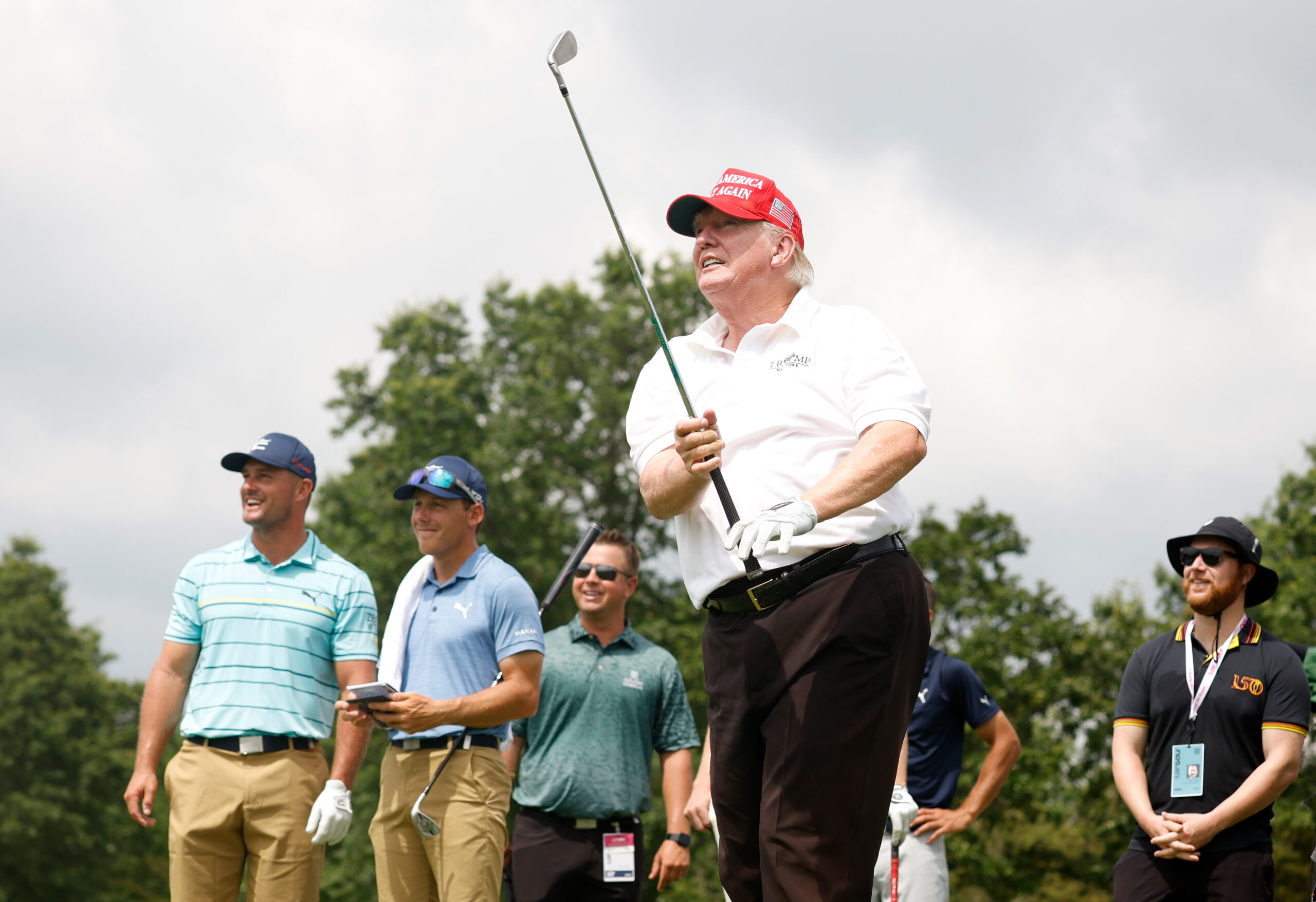 Trump Gushes About ‘Phenomenal People’ Behind Saudi-Backed LIV Golf Tour, Adds ‘We Have Human Rights Issues in This Country Too’