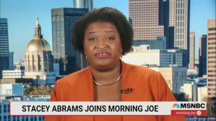 Stacey Abrams on 'Morning Joe' on Oct. 19