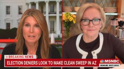 Nicolle Wallace and Claire McCaskill