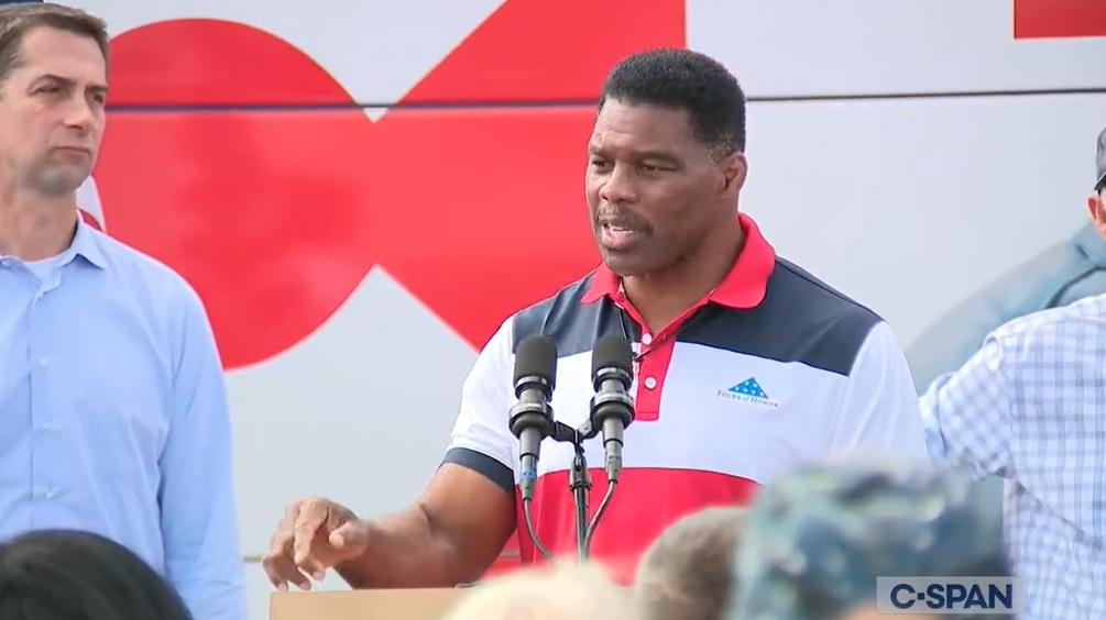 ‘All He Had to Do Was Eat Grass’: Herschel Walker Tells Bizarre Story About Bulls and Pregnant Cows During Stump Speech