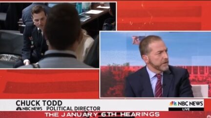 Trump Uses NBC's Chuck TODD of All People to Dismiss Political 'Theater' of Jan 6th Hearings