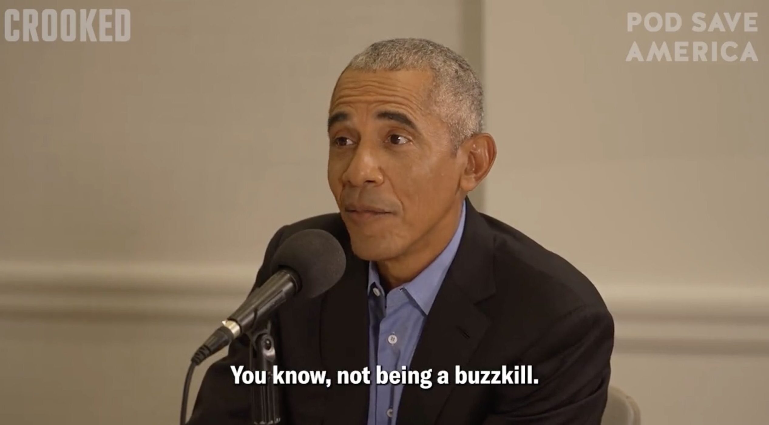 Obama Scolds ‘Buzzkill’ Democrats: People Don’t Want to Feel Like They’re ‘Walking on Eggshells’
