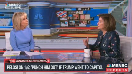 Nancy Pelosi doubles down on punching Trump